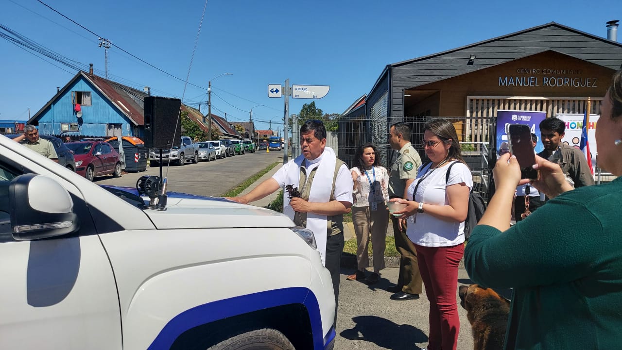 Chonchi cuenta con moderno vehículo para patrullaje preventivo de seguridad pública