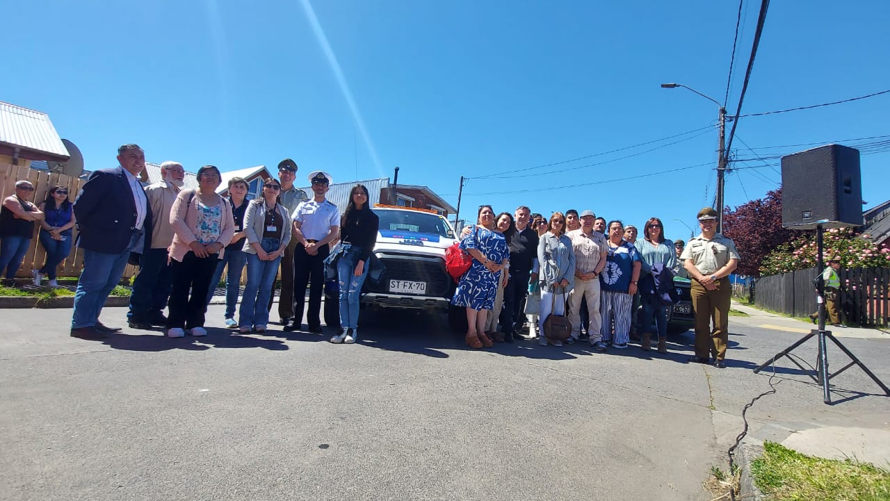 Chonchi cuenta con moderno vehículo para patrullaje preventivo de seguridad pública