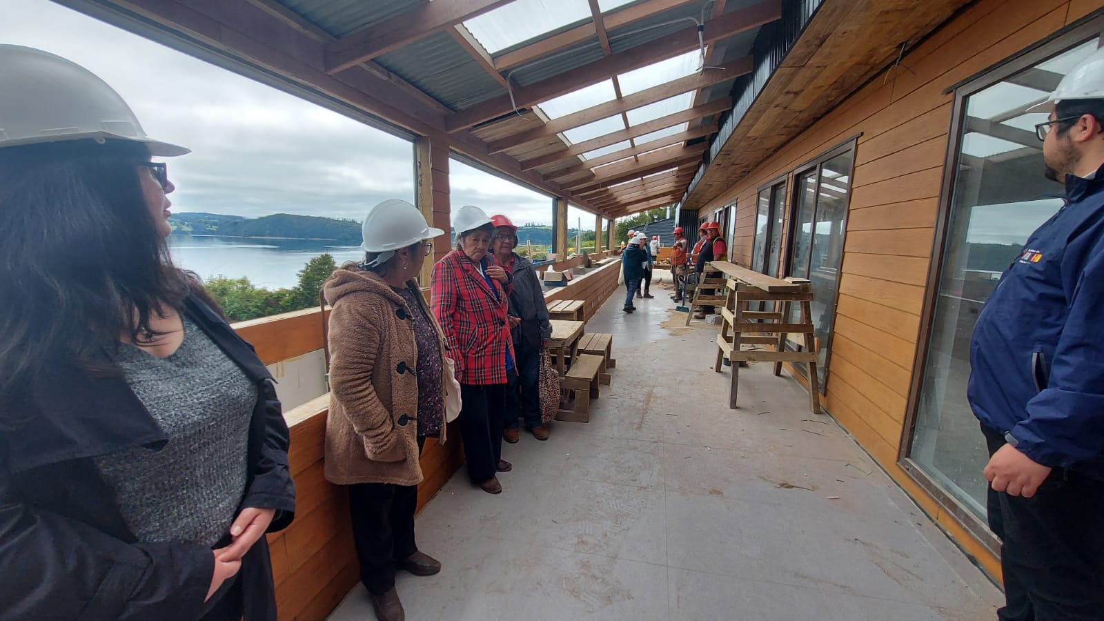 Construcción del Centro de Día para el Adulto Mayor de Chonchi tiene 90% de avance
