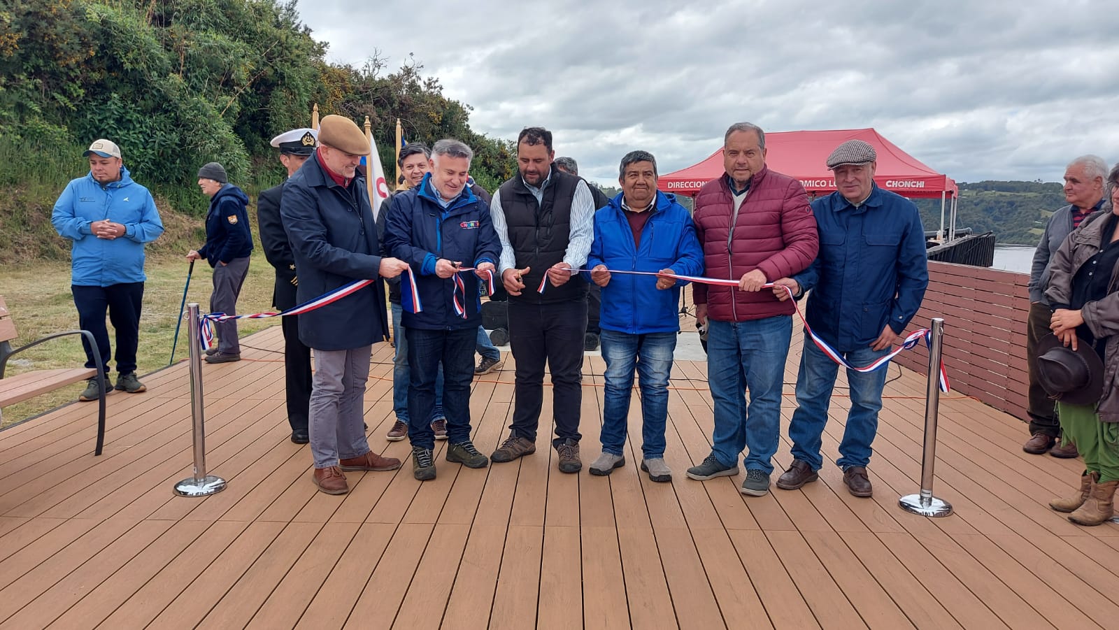 Inauguran remodelación del histórico Fuerte Tauco en Chonchi