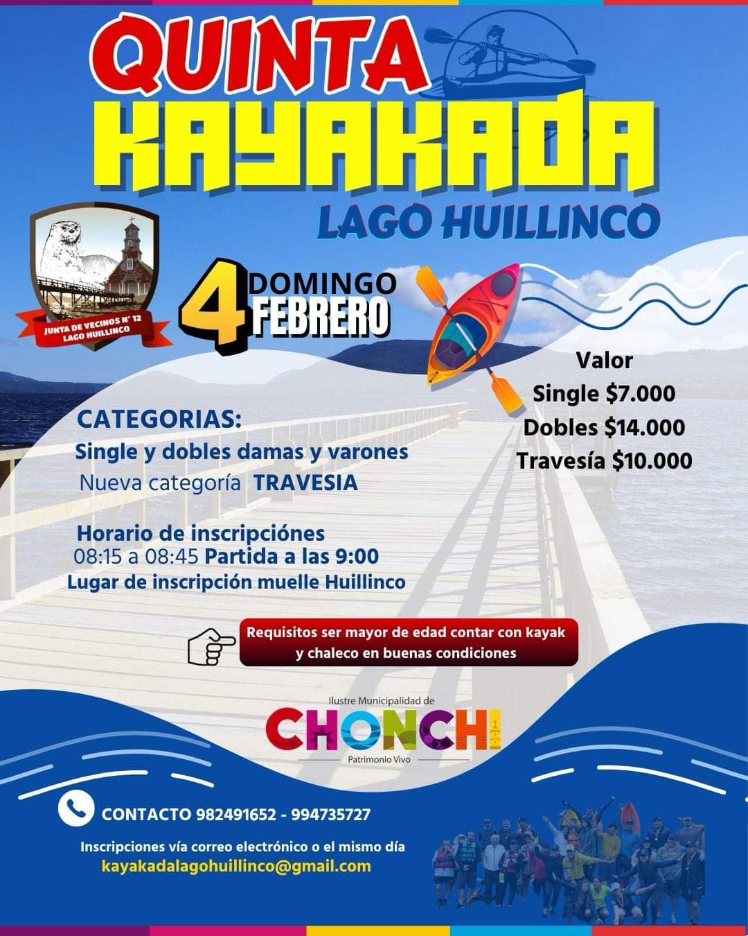 Chonchi tendrá panoramas para toda la familia este fin de semana