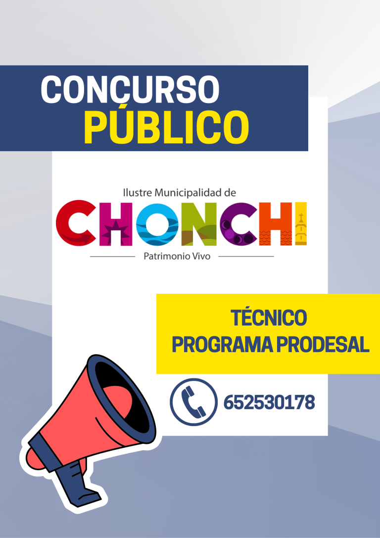 Cartel de comunicación importante azul y amarillo
