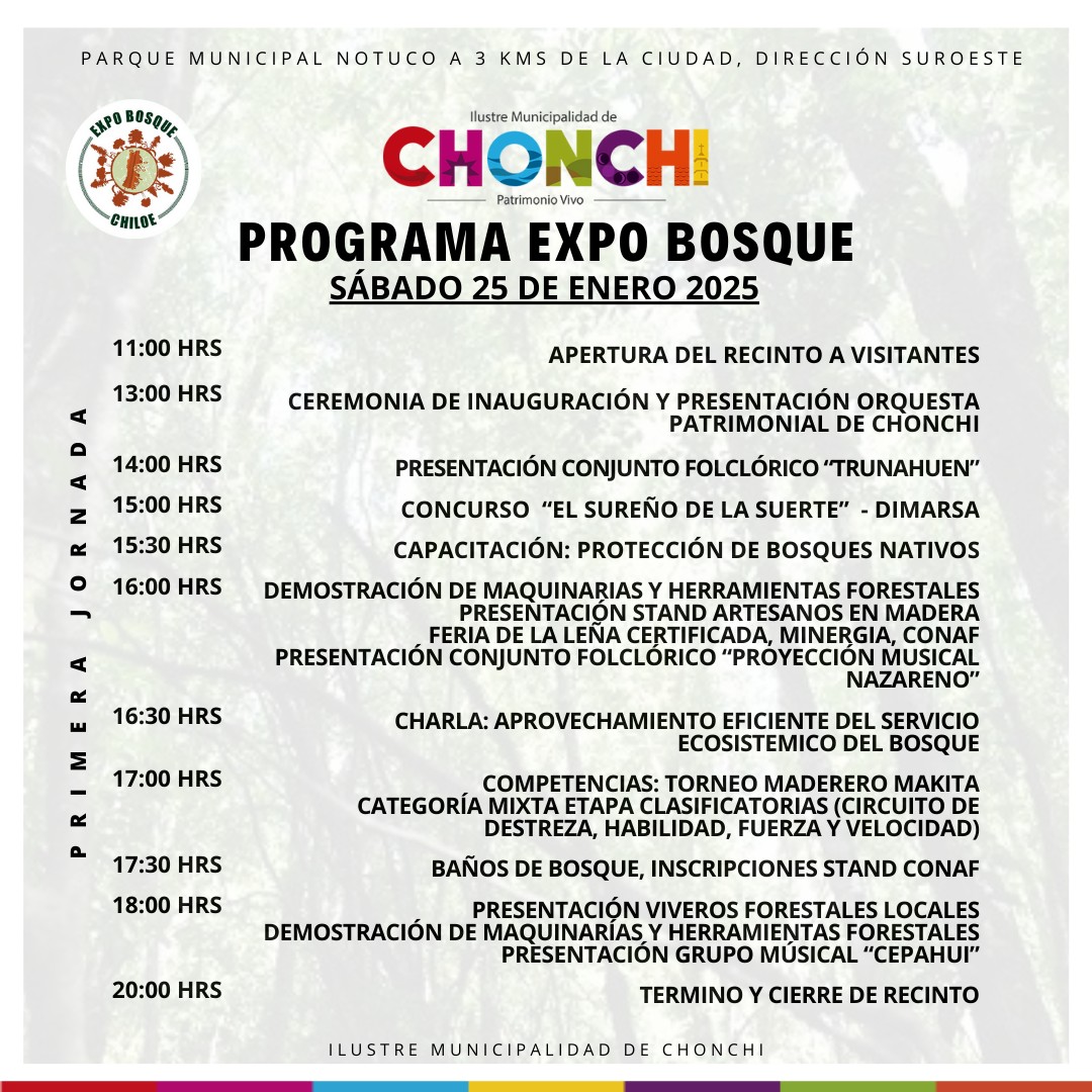PANORAMA IMPERDIBLE: EXPO BOSQUE 2025