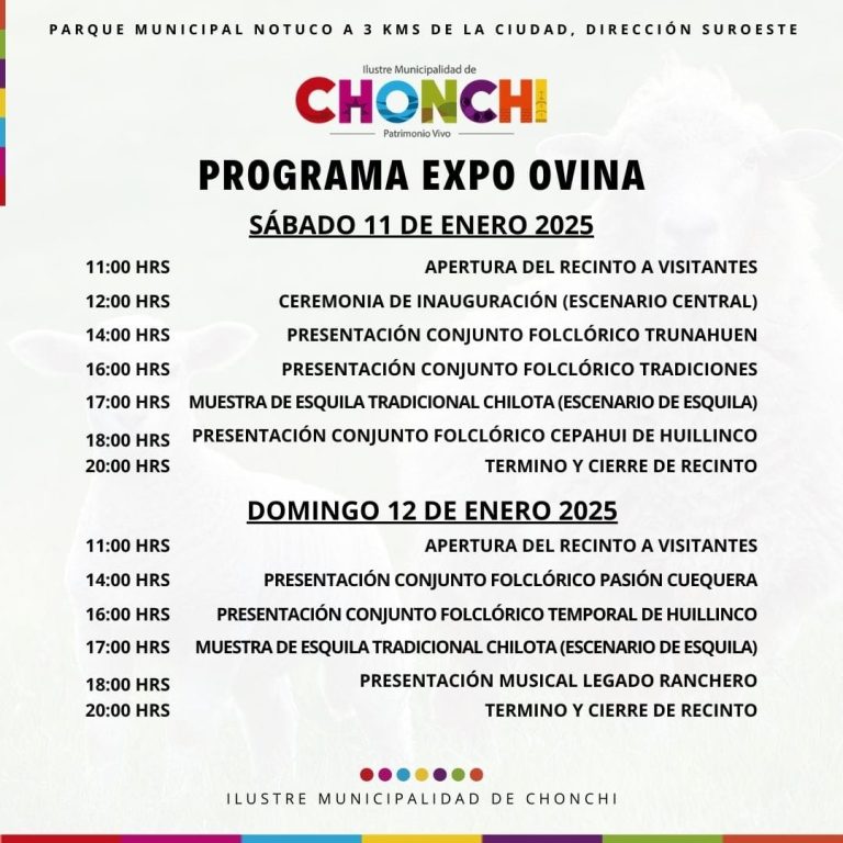 PROGRAMA OFICIAL EXPO OVINA 2025
