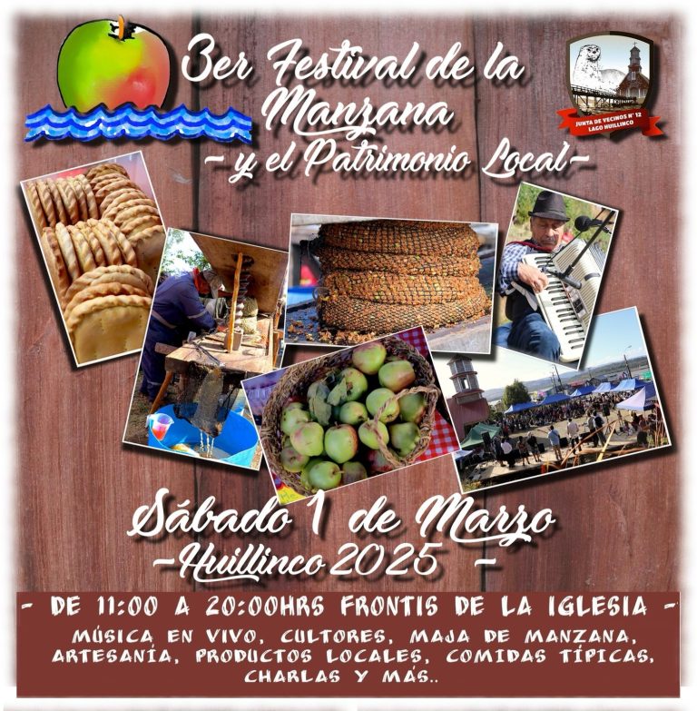 AFICHE FIESTA DE LA MANZANA
