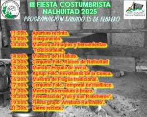 programa fiesta costumbrista de nalhuitad