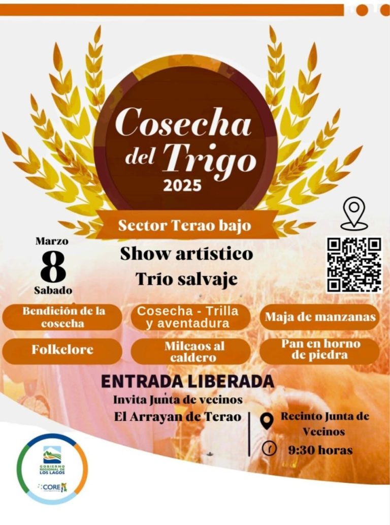 AFICHE CONSECHA DE TRIGO