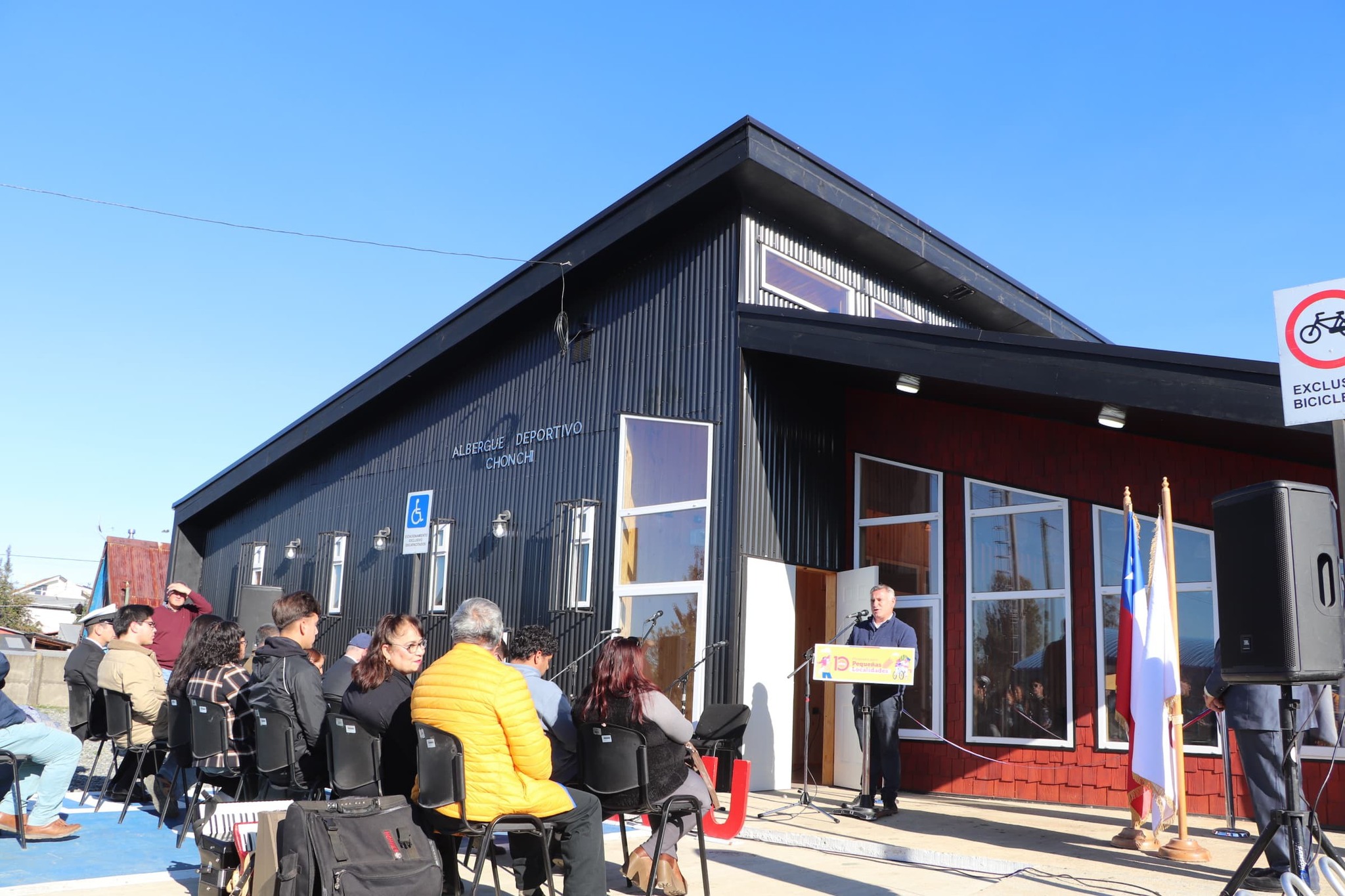 INAUGURAN FLAMANTE “ALBERGUE DEPORTIVO MUNICIPAL” DE CHONCHI