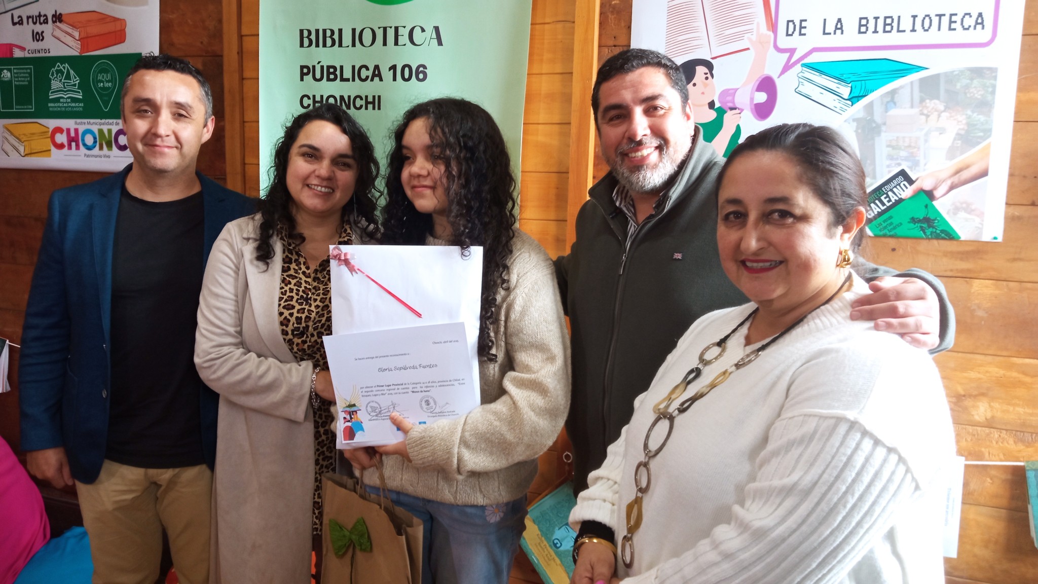 CON EMOTIVO ACTO FUE CELEBRADO “PRIMER ANIVERSARIO DE LA REAPERTURA DE LA BIBLIOTECA PÚBLICA MUNICIPAL DE CHONCHI”.