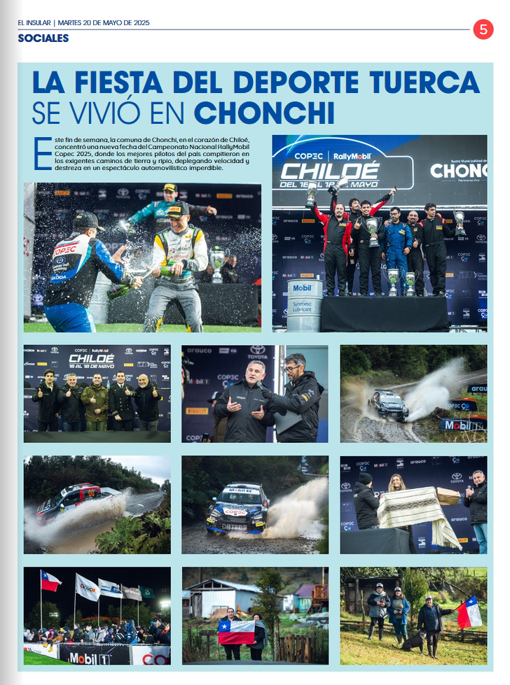 Revisa la galería fotográfica del «RallyMobil Chile» 2025 en Chonchi