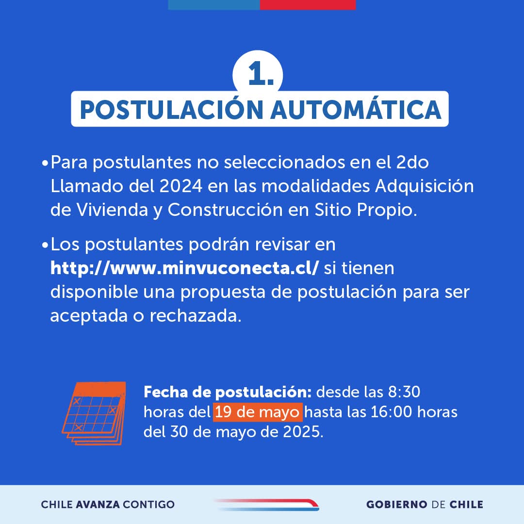 ATENCIÓN VECINOS Y VECINAS YA ESTÁN DISPONIBLES POSTULACIÓN PARA SUBSIDIOS PARA SECTORES MEDIOS.