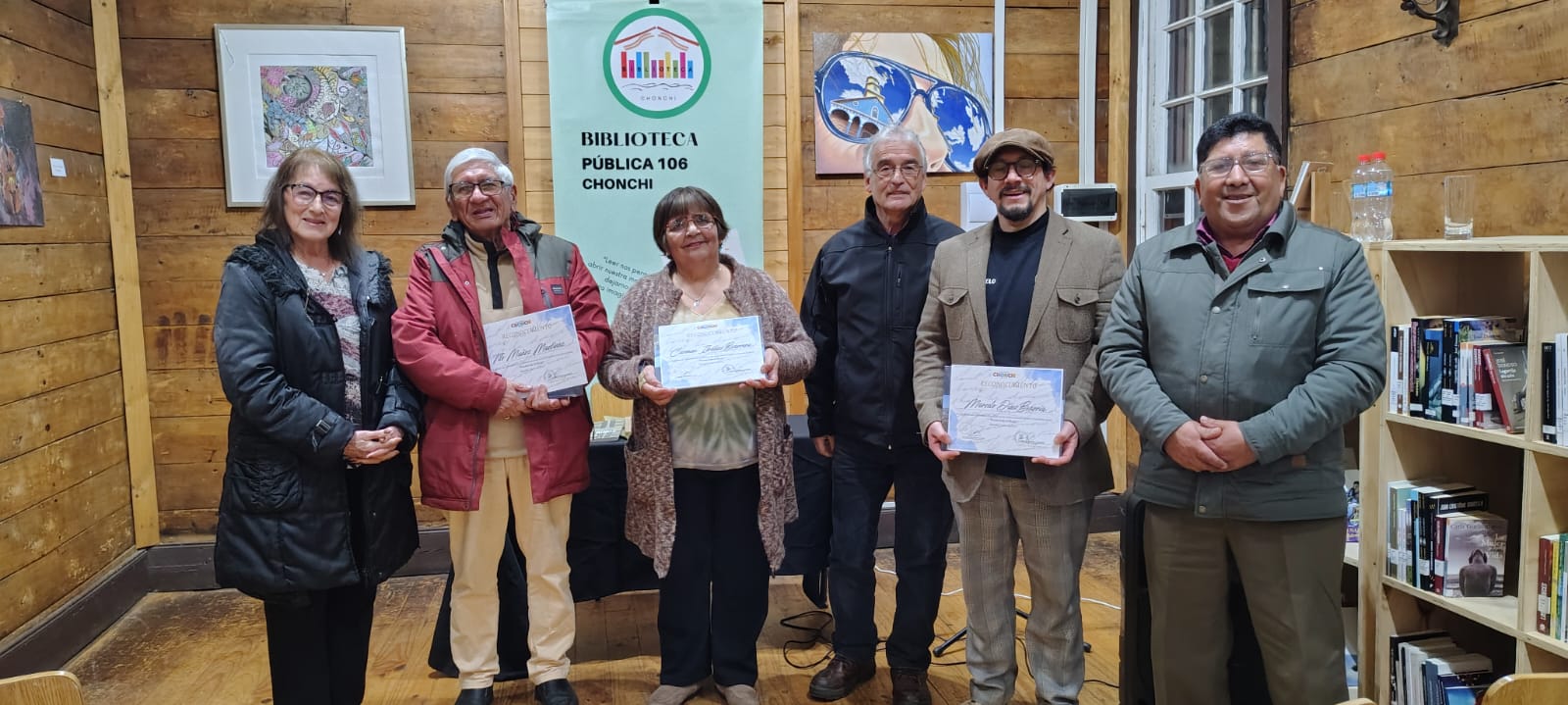 CON GRAN ÉXITO BIBLIOTECA PÚBLICA MUNICIPAL DE CHONCHI REALIZÓ «PRIMER ENCUENTRO POÉTICO».