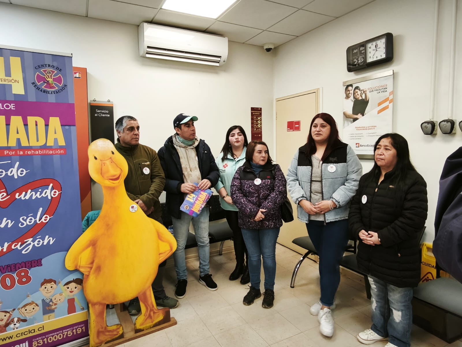 EN CHONCHI SE REALIZÓ EL LANZAMIENTO DE LA 14° JORNADA POR LA REHABILITACIÓN.