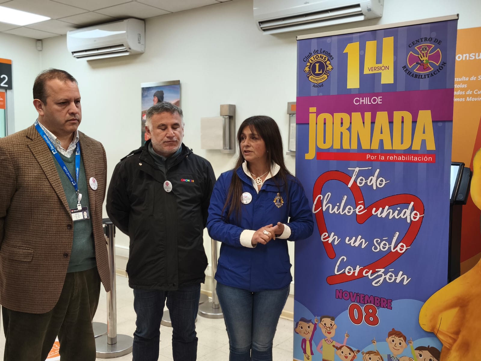 EN CHONCHI SE REALIZÓ EL LANZAMIENTO DE LA 14° JORNADA POR LA REHABILITACIÓN.