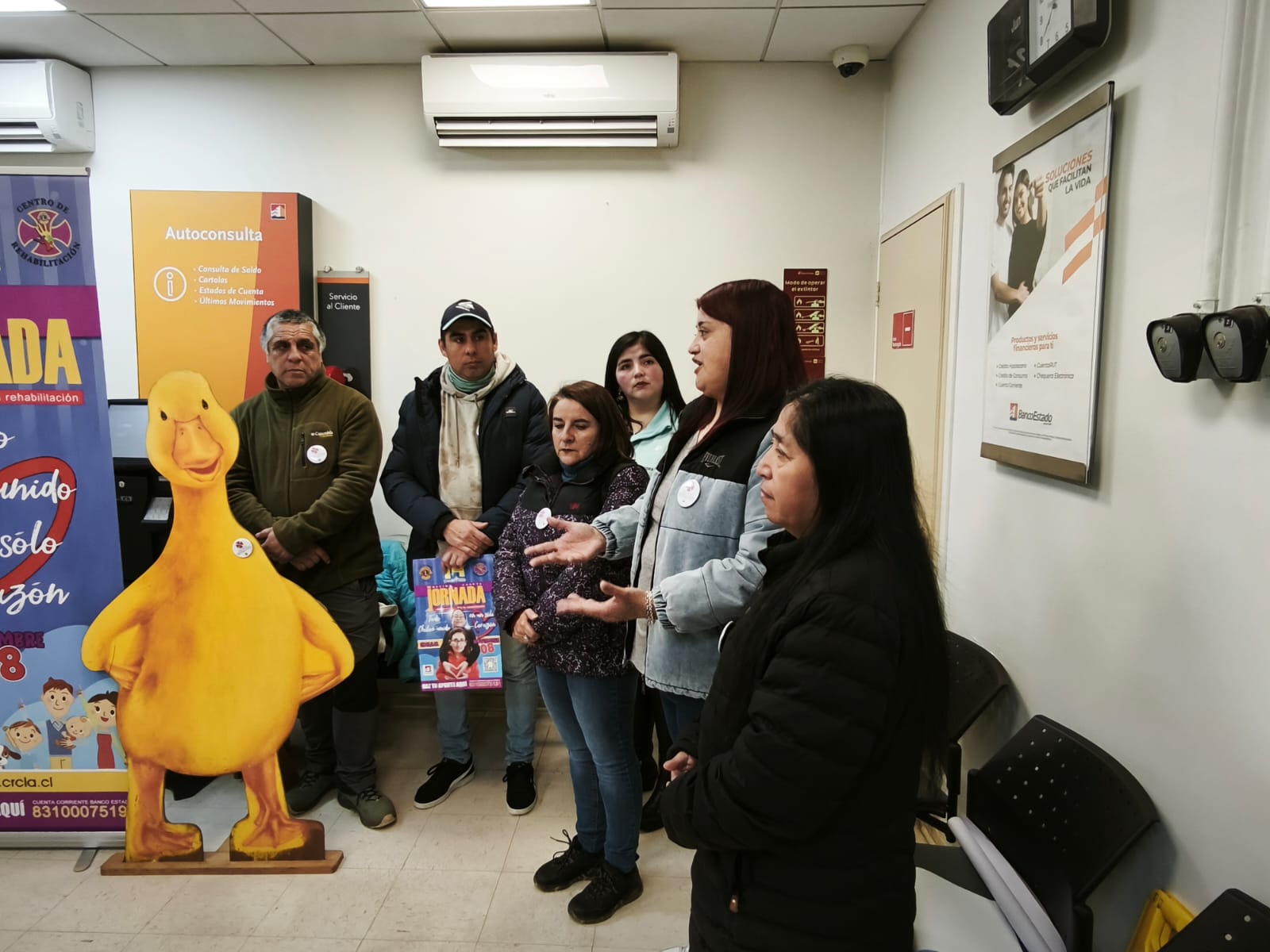 EN CHONCHI SE REALIZÓ EL LANZAMIENTO DE LA 14° JORNADA POR LA REHABILITACIÓN.