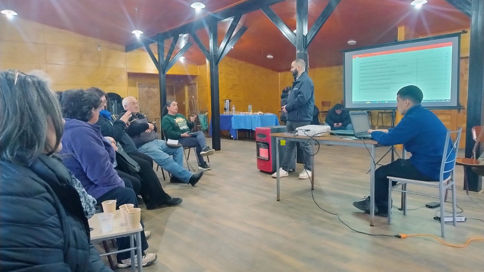 COMUNIDAD DE HUILLINCO PARTICIPA EN EL PROCESO DEL NUEVO PLADECO.