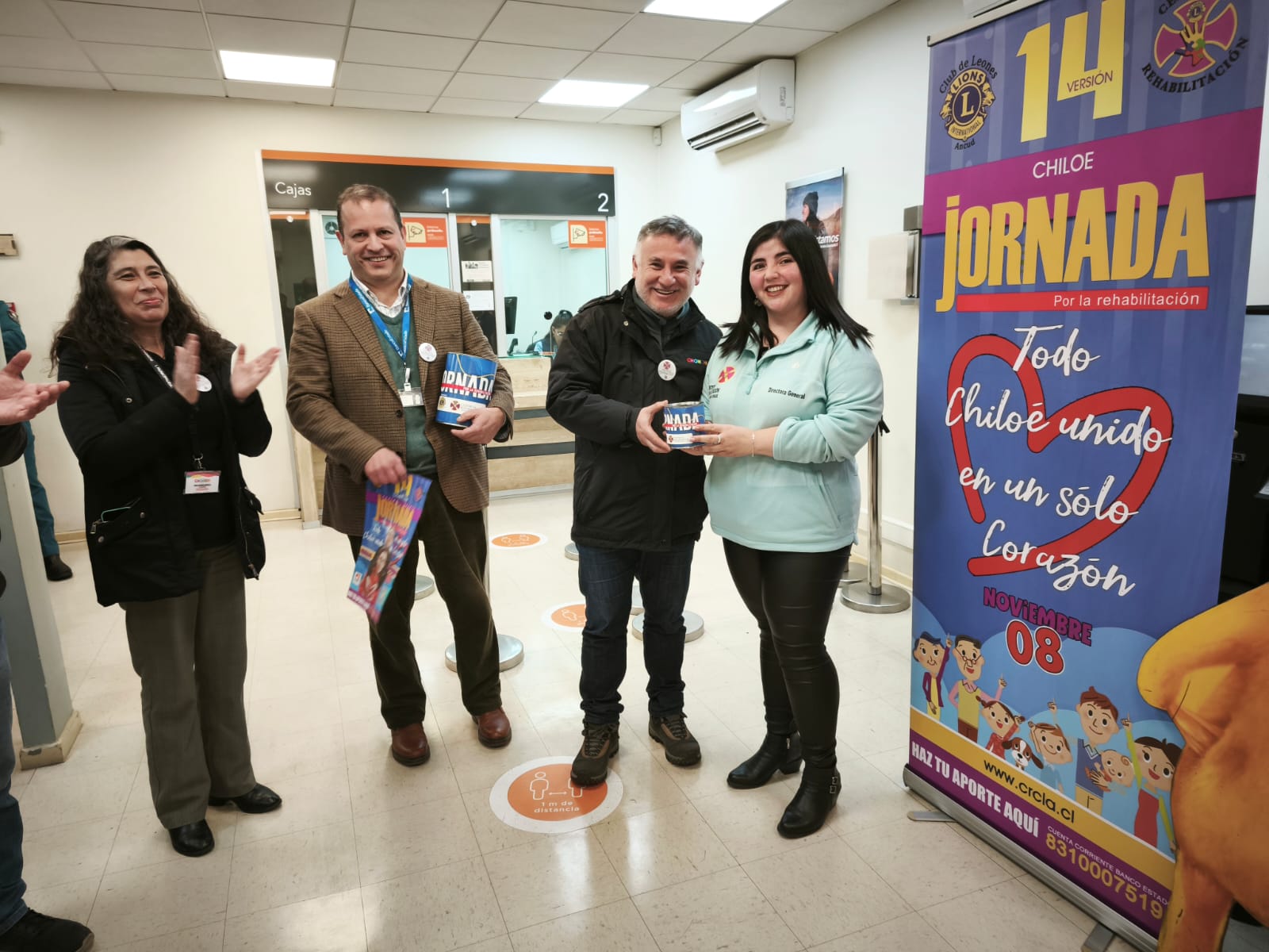 EN CHONCHI SE REALIZÓ EL LANZAMIENTO DE LA 14° JORNADA POR LA REHABILITACIÓN.