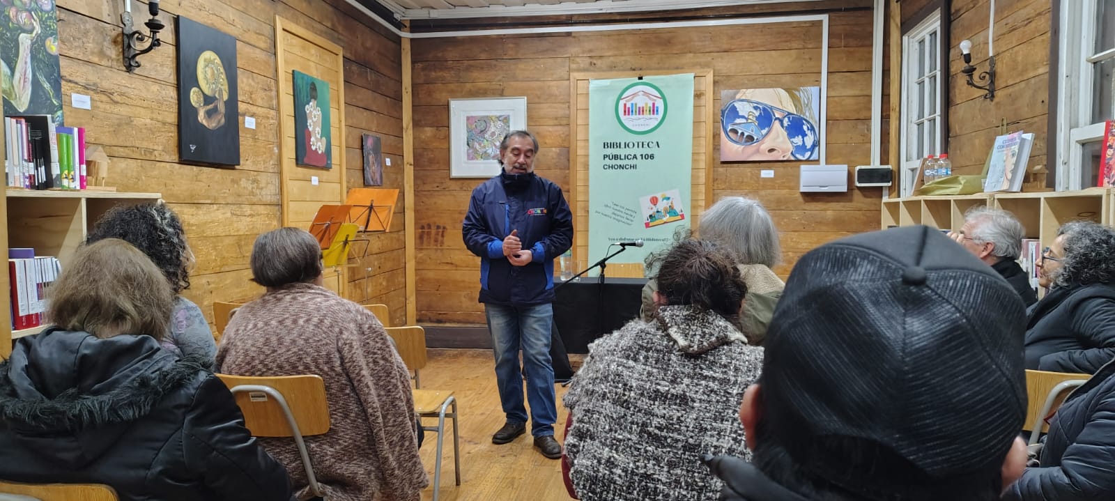 CON GRAN ÉXITO BIBLIOTECA PÚBLICA MUNICIPAL DE CHONCHI REALIZÓ «PRIMER ENCUENTRO POÉTICO».