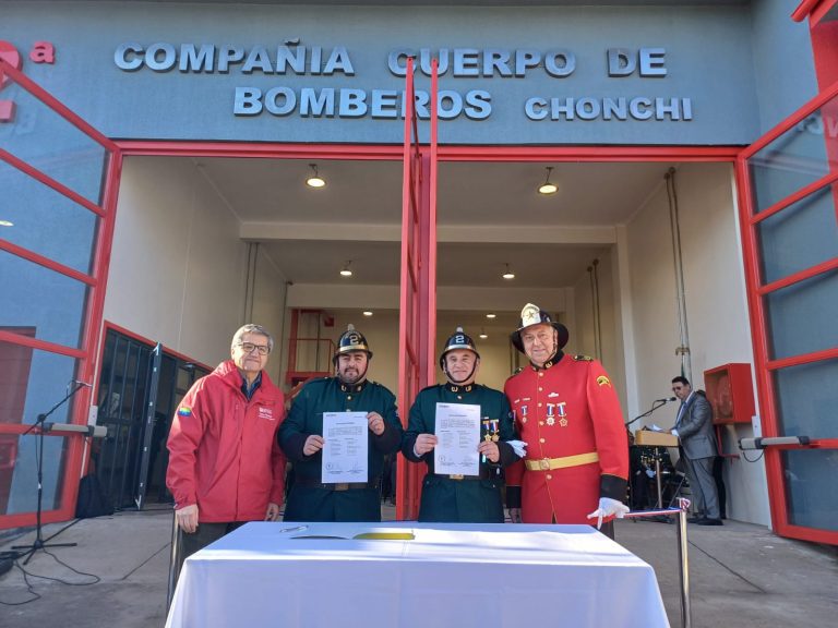 3 INAUGURACION CUARTEL SEGUNDA COMPAÑIA DE BOMBEROS DE CHONCHI
