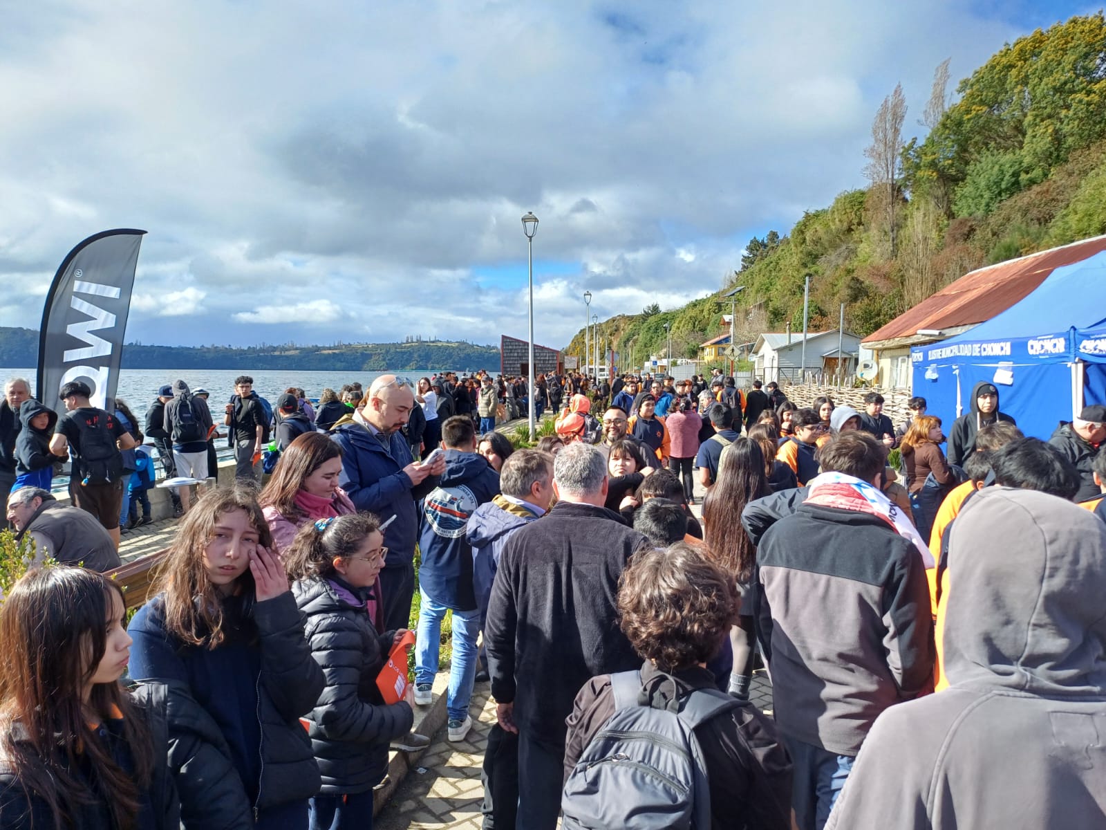 se realizó el Primer Chapuzón de Invierno de Chonchi y se escribió una página histórica con la increíble participación de MIL VALIENTES.