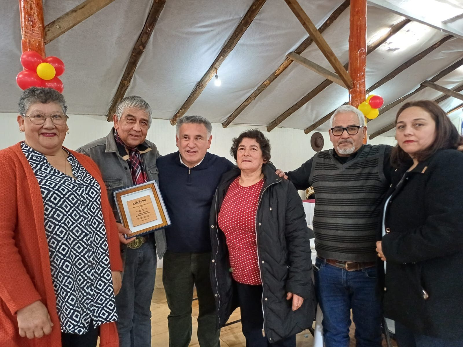 MUNICIPIO DE CHONCHI HOMENAJEÓ A SUS DIRIGENTES EN ACTO COMUNAL DE CELEBRACIÓN DE SU DÍA
