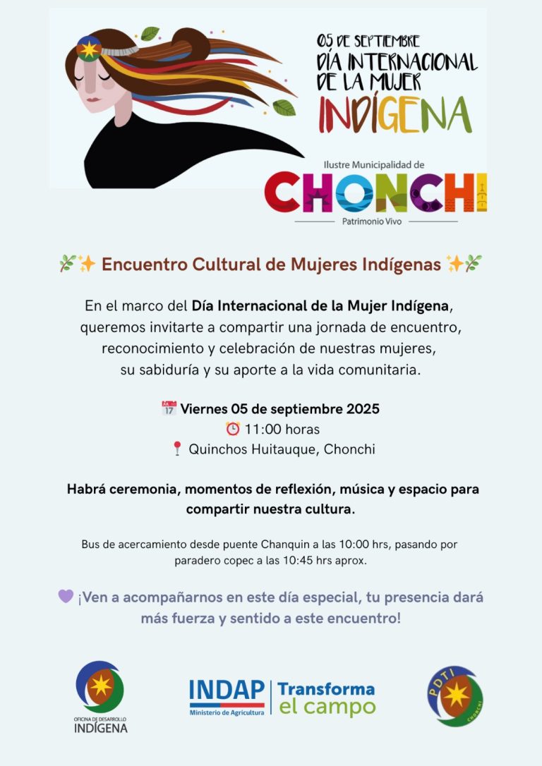 INVITACION ENCUENTRO MUJERES INDIGENAS