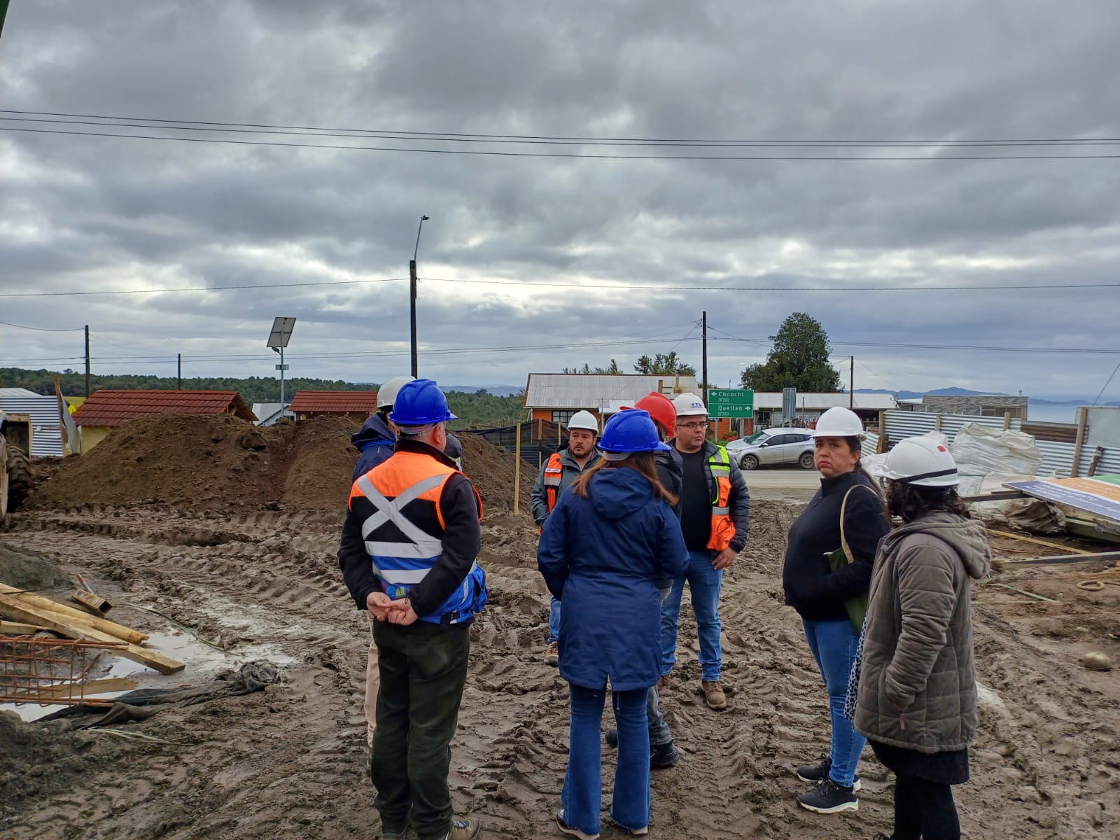 60% DE AVANCE LLEVAN LAS OBRAS DE REPOSICIÓN DE LA ESCUELA DE QUITRIPULLI.