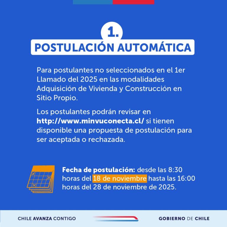 1 postulacion