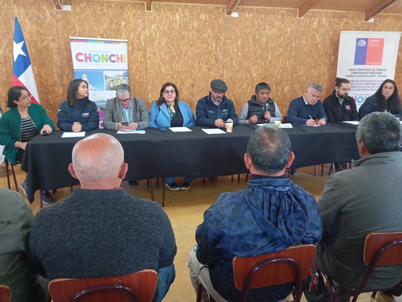 CON UNA EJECUCIÓN DE MÁS DE MIL 692 MILLONES DE PESOS FINALIZA CON ÉXITO LA MESA TERRITORIAL DE LA CUENCA DEL LAGO HUILLINCO-CUCAO CORRESPONDIENTE AL AÑO 2025.