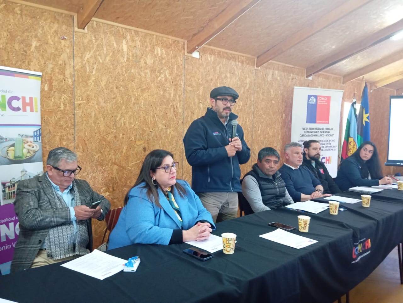 CON UNA EJECUCIÓN DE MÁS DE MIL 692 MILLONES DE PESOS FINALIZA CON ÉXITO LA MESA TERRITORIAL DE LA CUENCA DEL LAGO HUILLINCO-CUCAO CORRESPONDIENTE AL AÑO 2025.