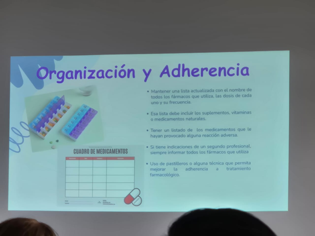 Taller de Educación en Medicamentos para Personas Mayores 💊