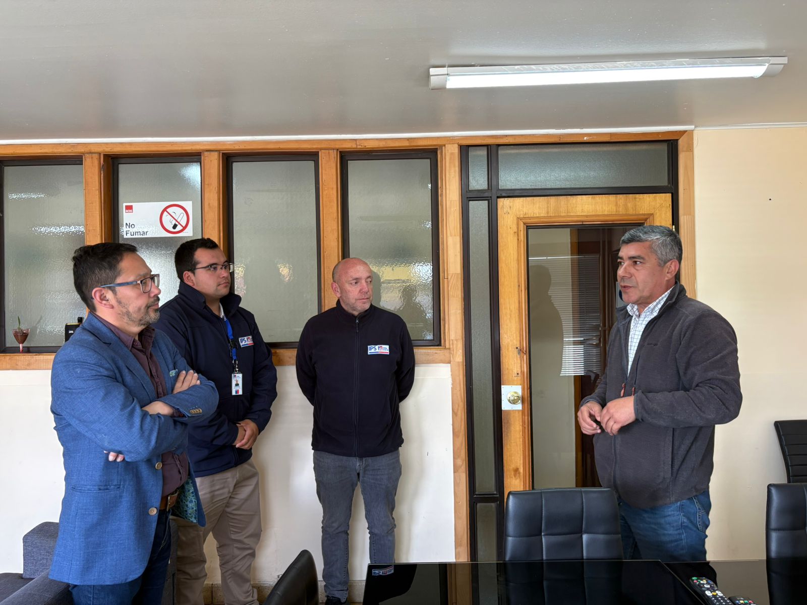 DIRECTOR REGIONAL DEL IPS AGRADECE AL MUNICIPIO  POR LA NUEVA OFICINA FACILITADA EN LAS DEPENDENCIAS DE LA CORPORACIÓN MUNICIPAL DE CHONCHI.