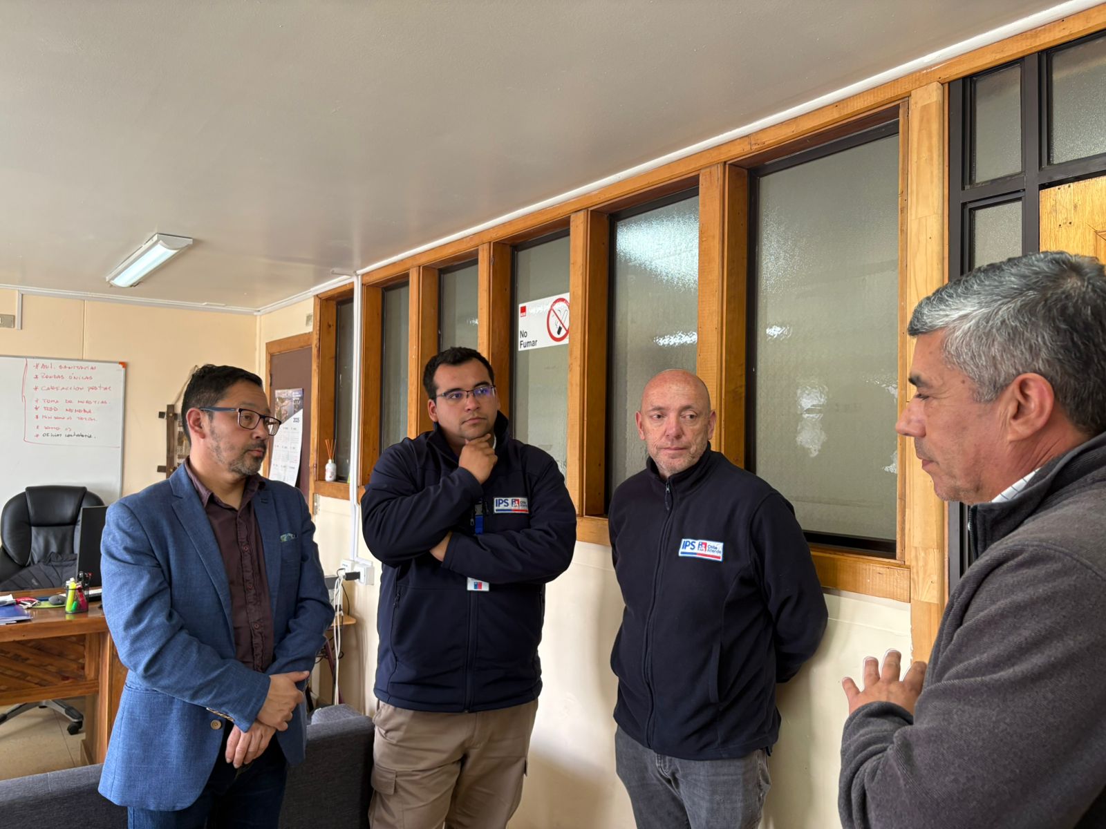 DIRECTOR REGIONAL DEL IPS AGRADECE AL MUNICIPIO  POR LA NUEVA OFICINA FACILITADA EN LAS DEPENDENCIAS DE LA CORPORACIÓN MUNICIPAL DE CHONCHI.