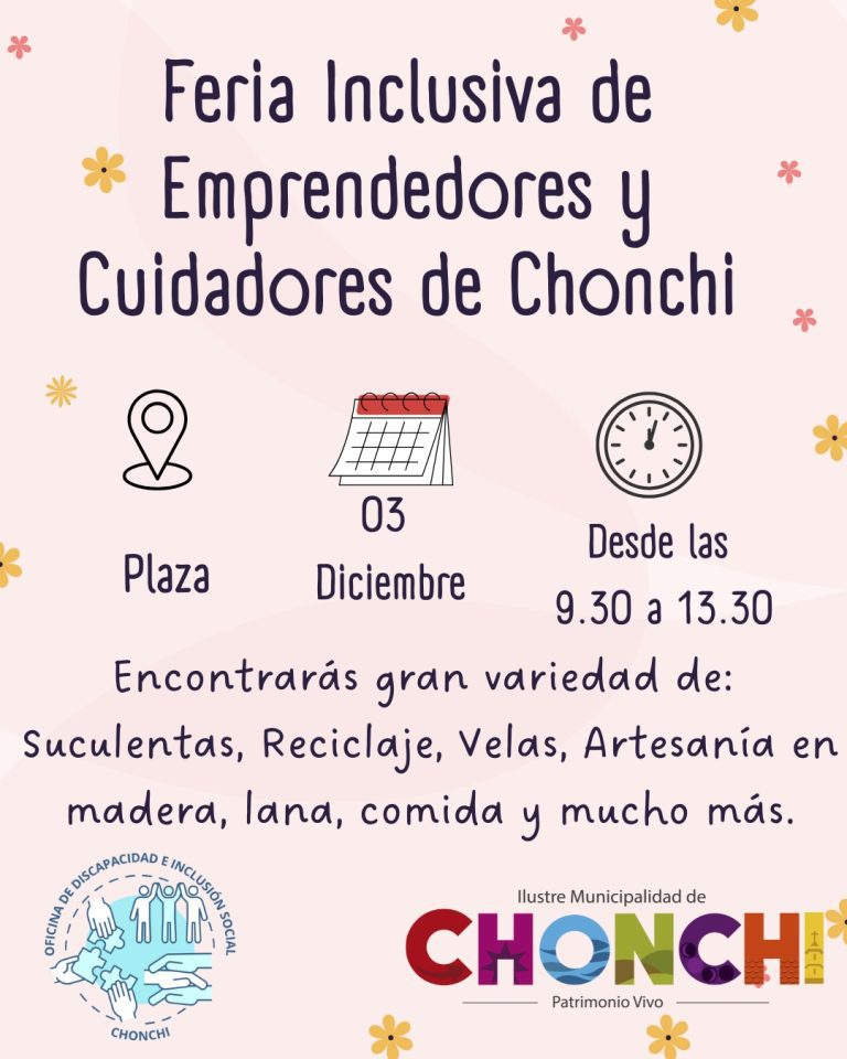 AFICHE FERIA INCLUSIVA