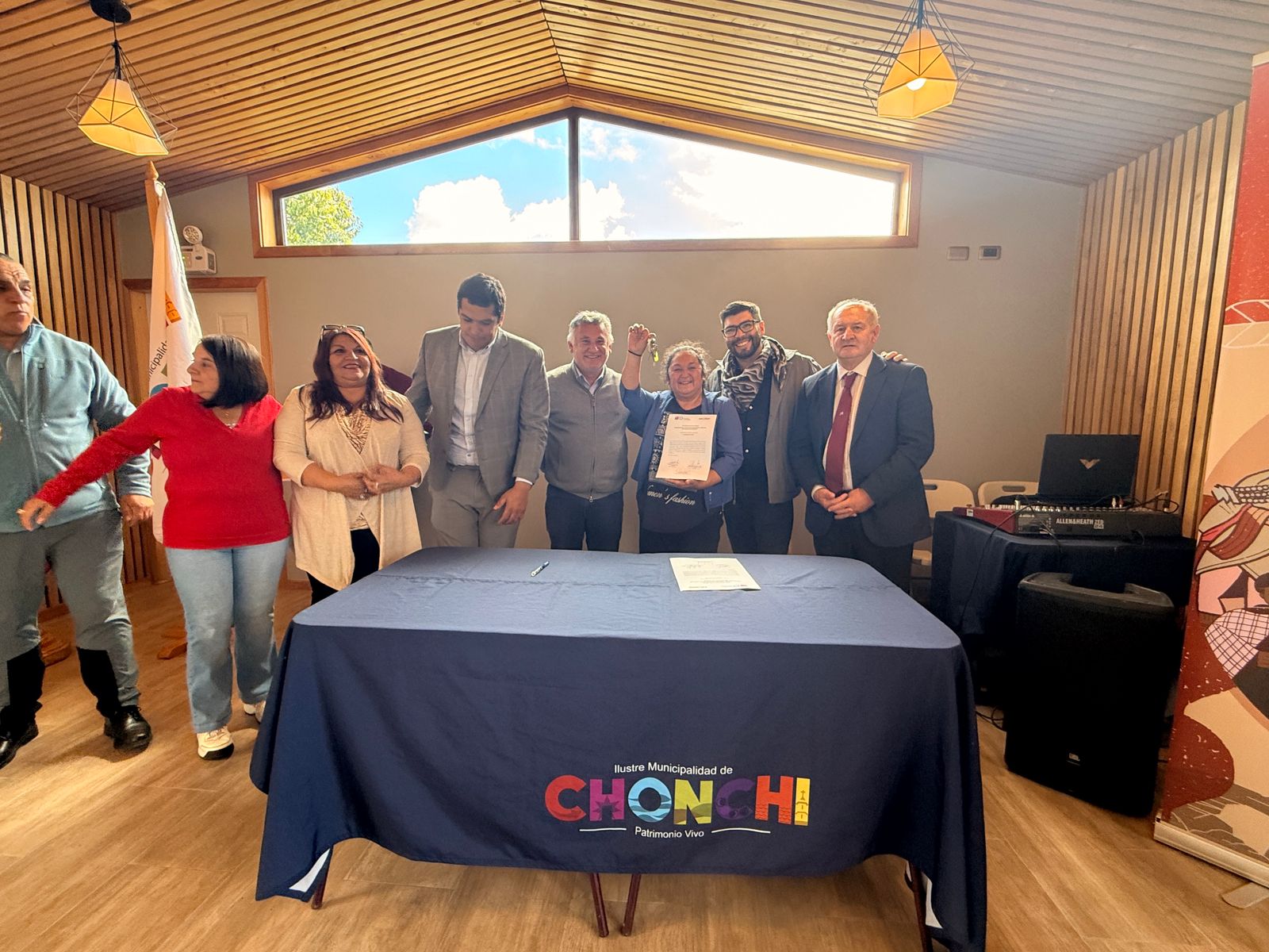 LA JUNTA DE VECINOS RIO HUITAUQUE CUENTA CON UN REMOZADO RECINTO QUE VIENE A FORTALECER EL DESARROLLO COMUNITARIO.