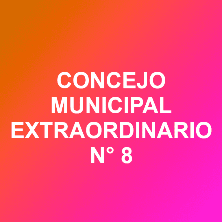 concejo ext 8