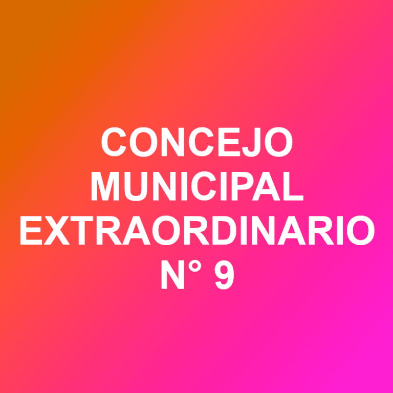 concejo ext 9