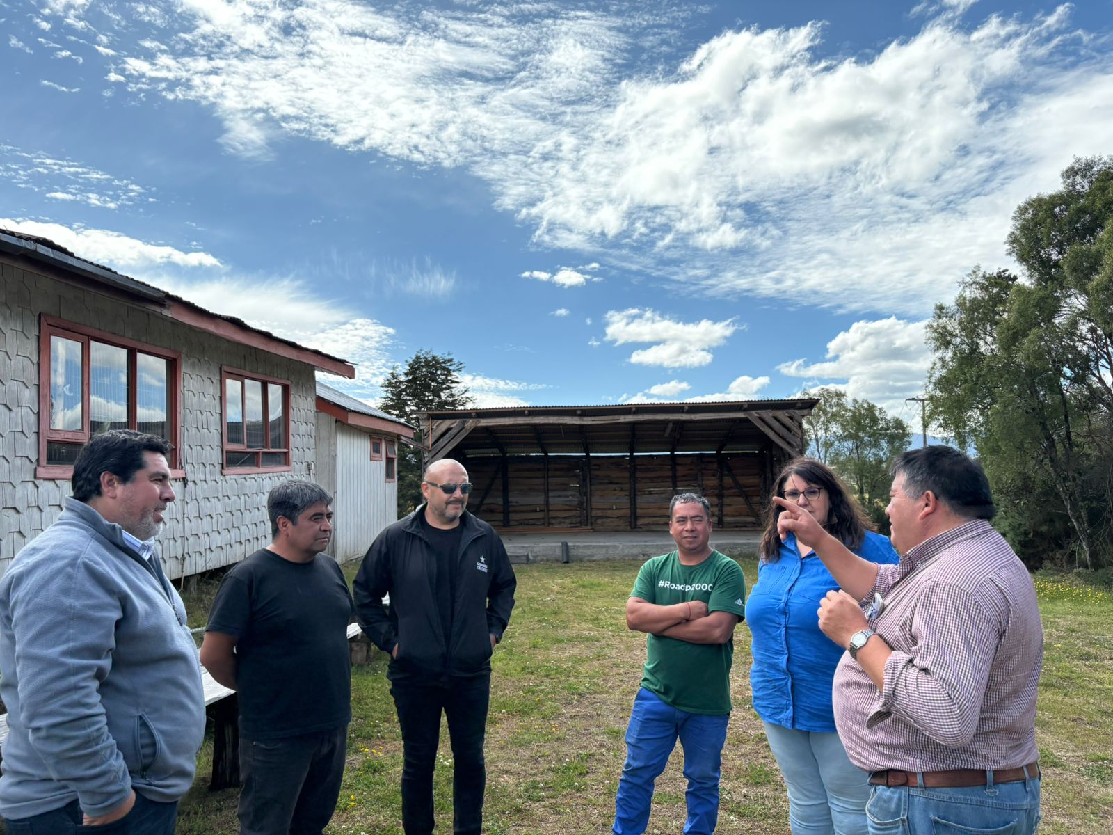 Reunión de Coordinación Interinstitucional en Dicham: Comunidad Indígena Caumin Lidera Diálogo sobre Desarrollo y Territorio.