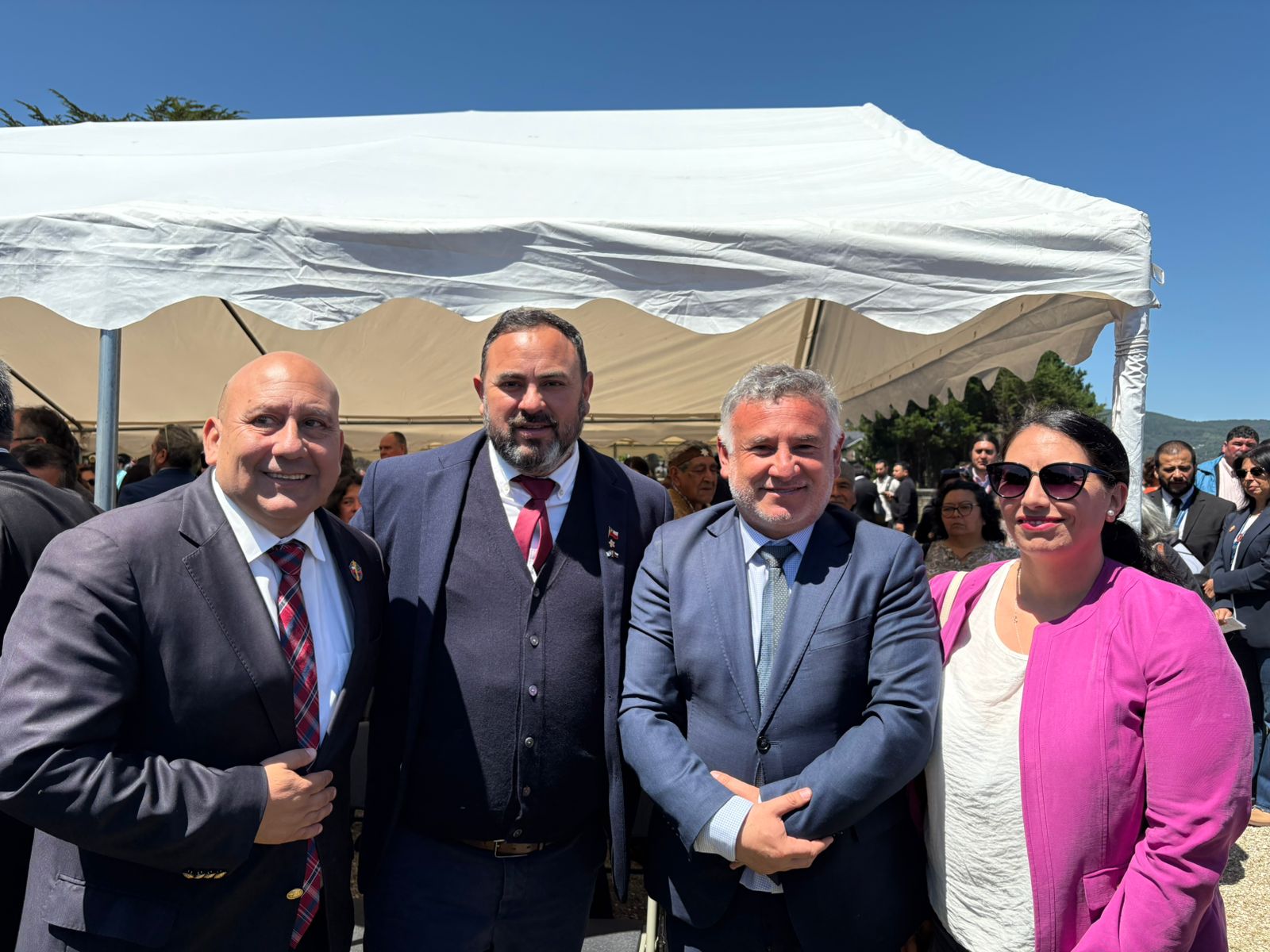 ALCALDE FERNANDO OYARZÚN MACÍAS PARTICIPA EN ACTO DE CONMEMORACIÓN DEL BICENTENARIO DE CHILOÉ.