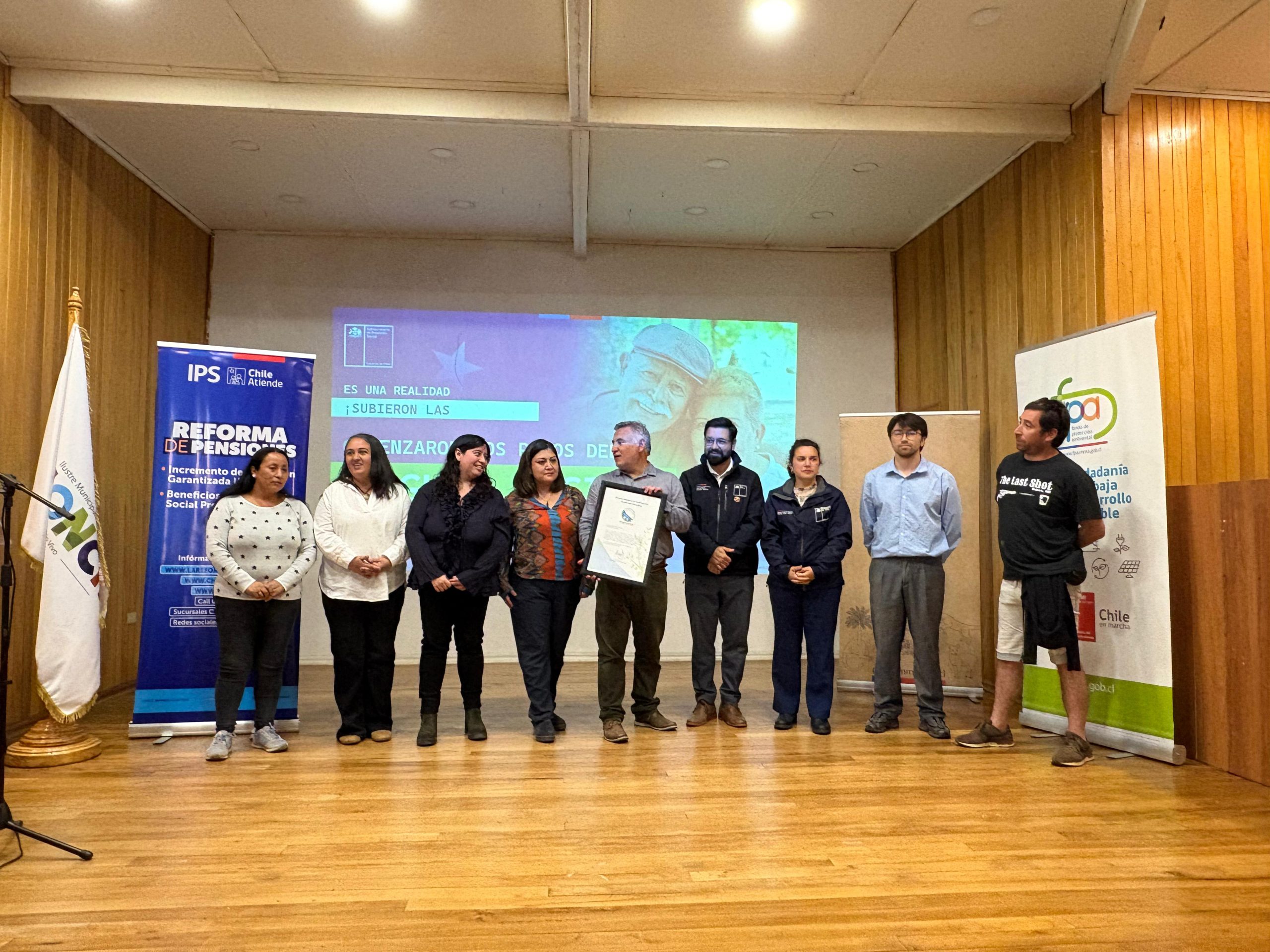 MUNICIPIO DE CHONCHI RECIBE CERTIFICACIÓN AMBIENTAL NIVEL INTERMEDIO.