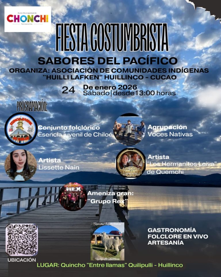 AFICHE SABORES DEL PACIFICO