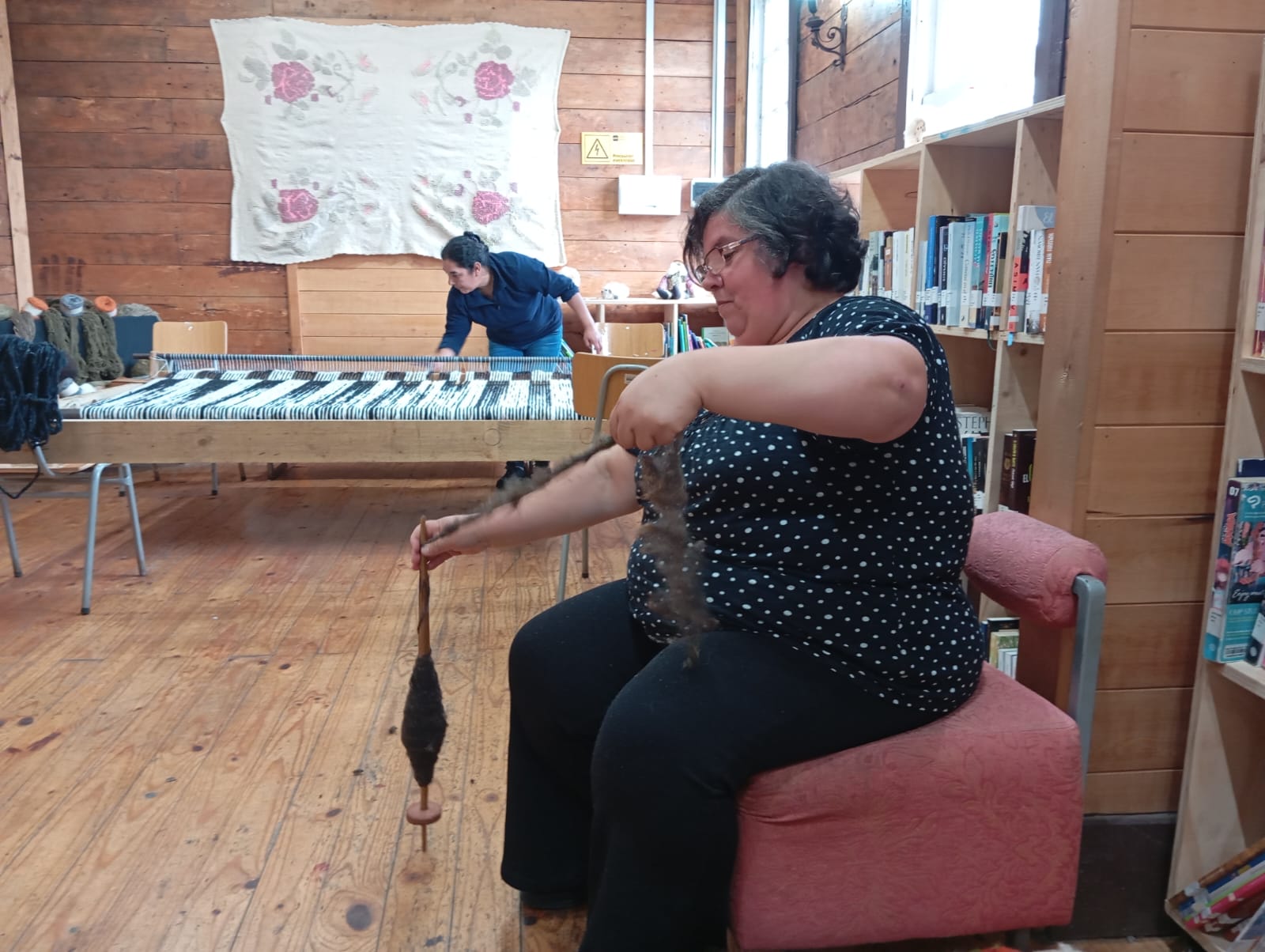 MUNICIPIO DE CHONCHI PONE EN VALOR EL KELGWO PARA QUE NO SE PIERDA ESTE HERMOSO OFICIO