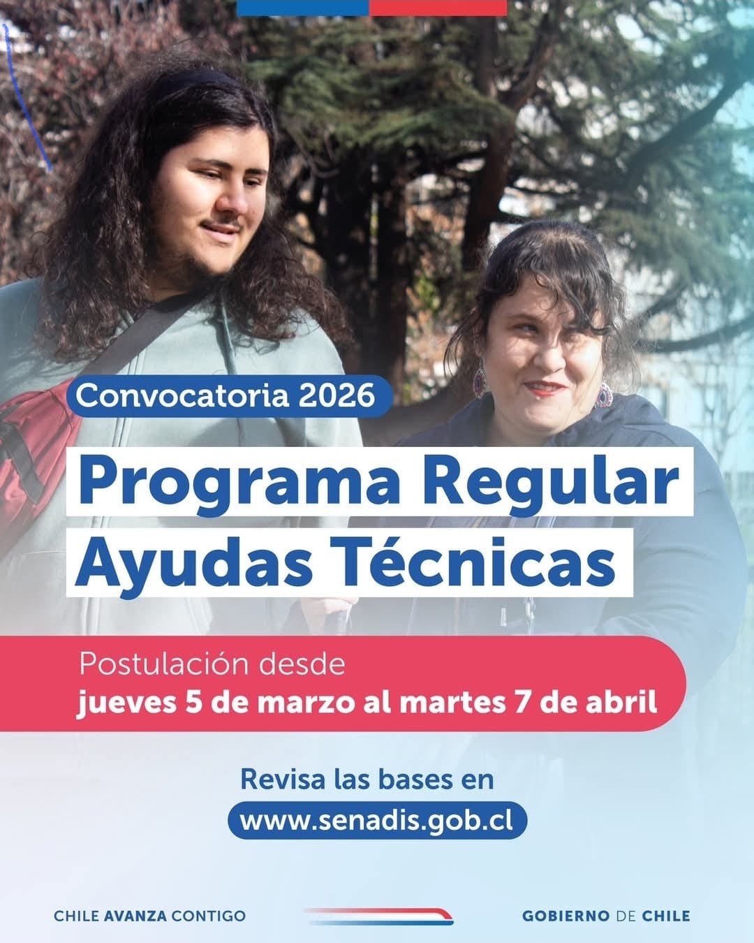 Convocatoria Programa de Ayudas Técnicas Regular 2026 – SENADIS