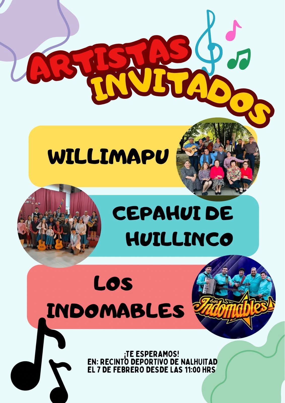 ESTE SÁBADO NO TE PIERDAS LA 4° “FIESTA COSTUMBRISTA DE NALHUITAD”.