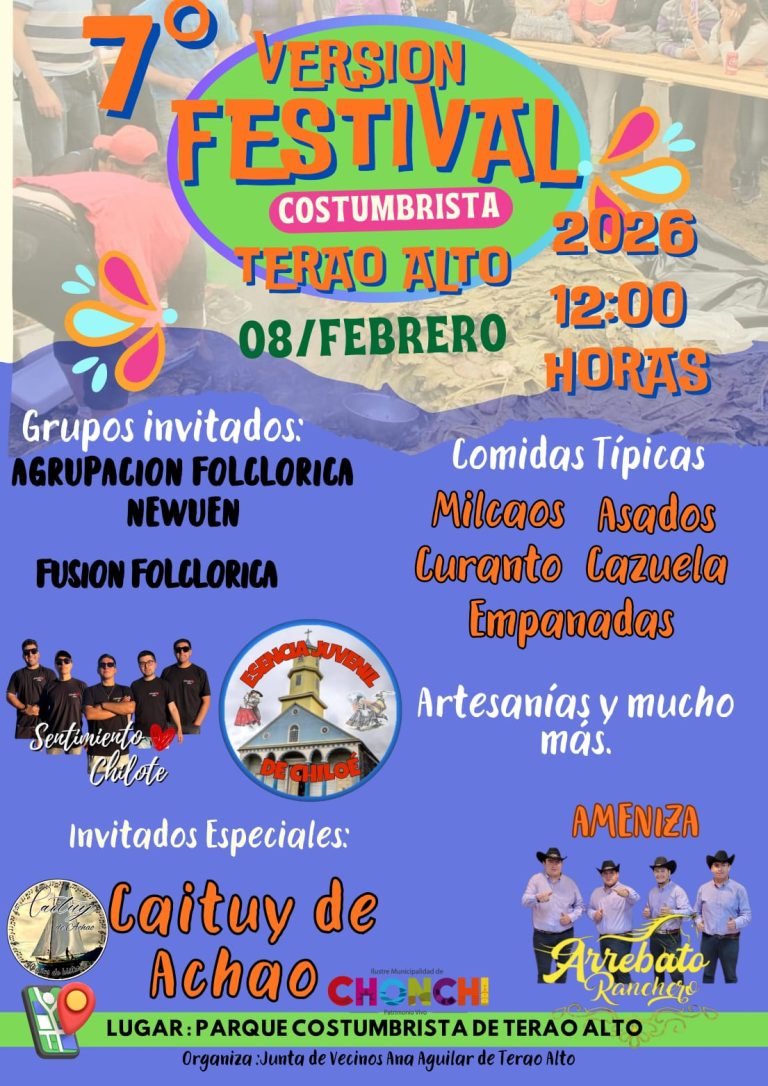 AFICHE FESTIVAL TERAO FEBRERO DE 2026