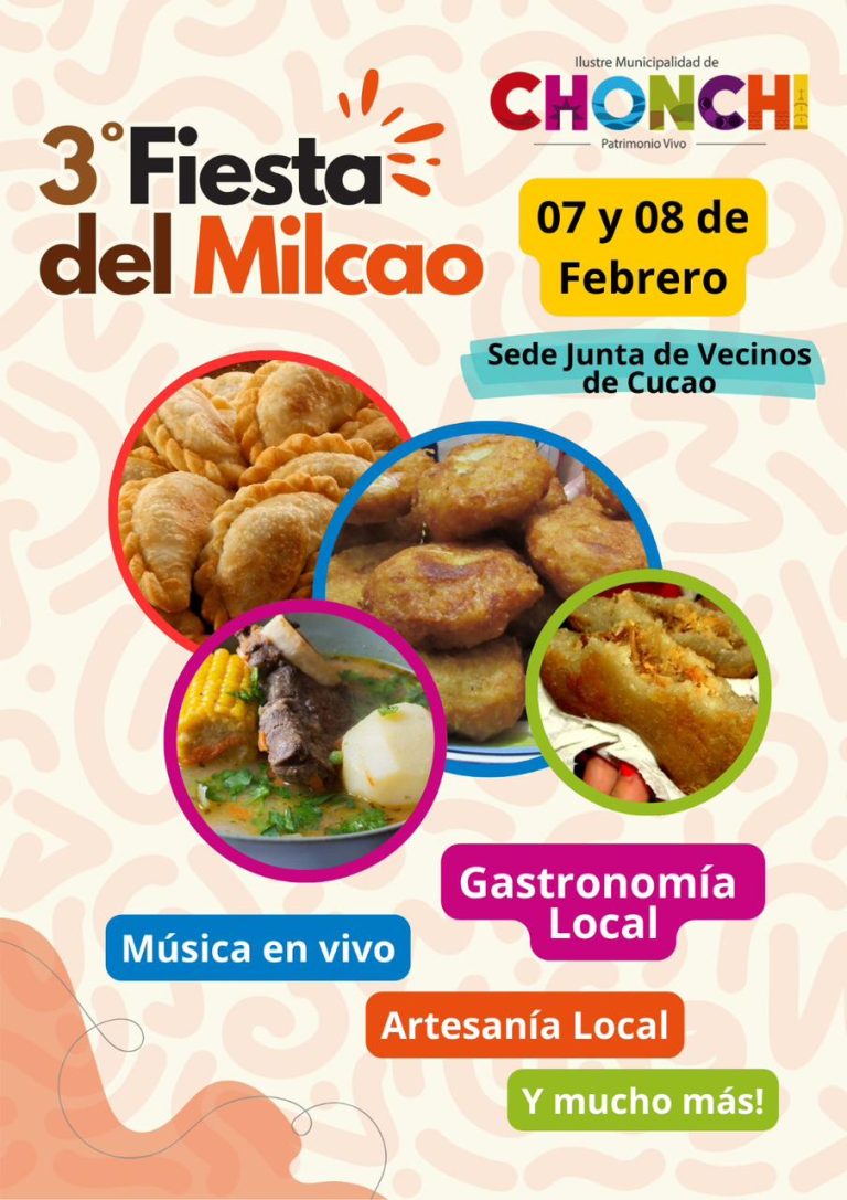 AFICHE FIESTA DEL MILCAO
