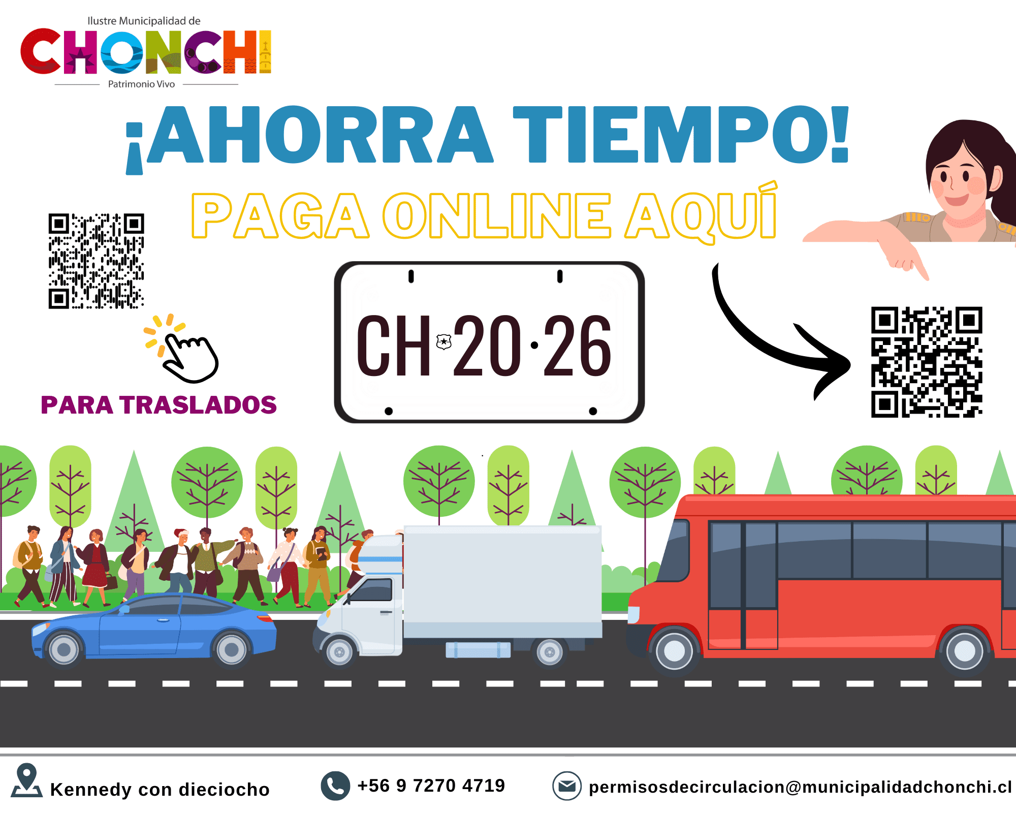 Ya se encuentra disponible el pago del Permiso de Circulación 2026, Online o presencial hasta el 31 de marzo.