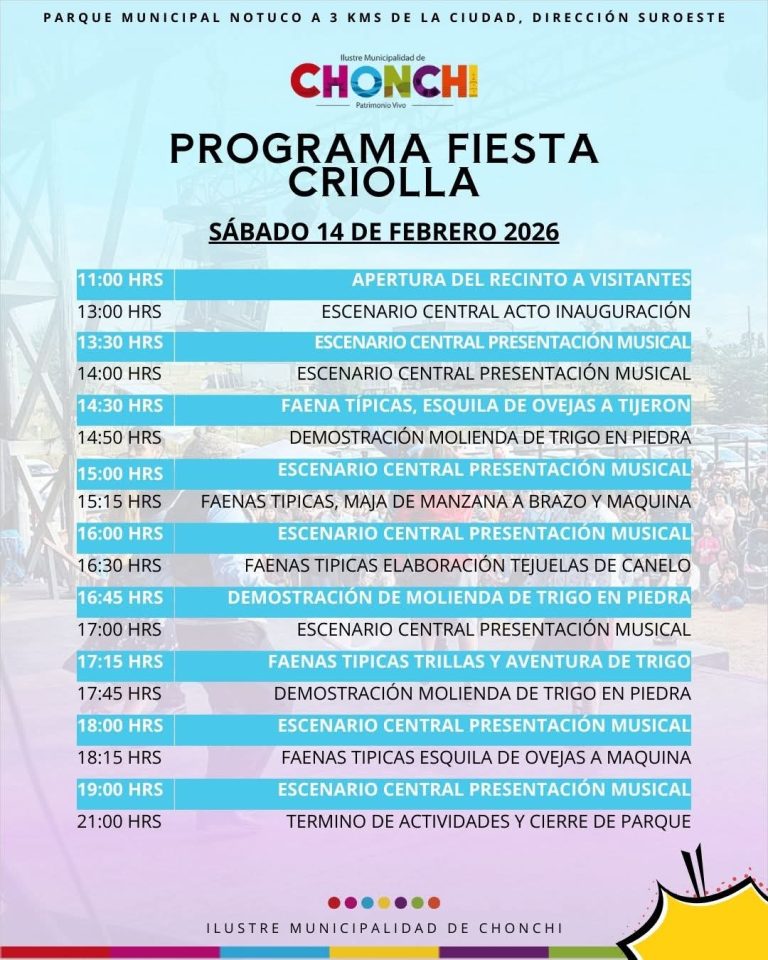 PROGRAMA SABADO CRIOLLA