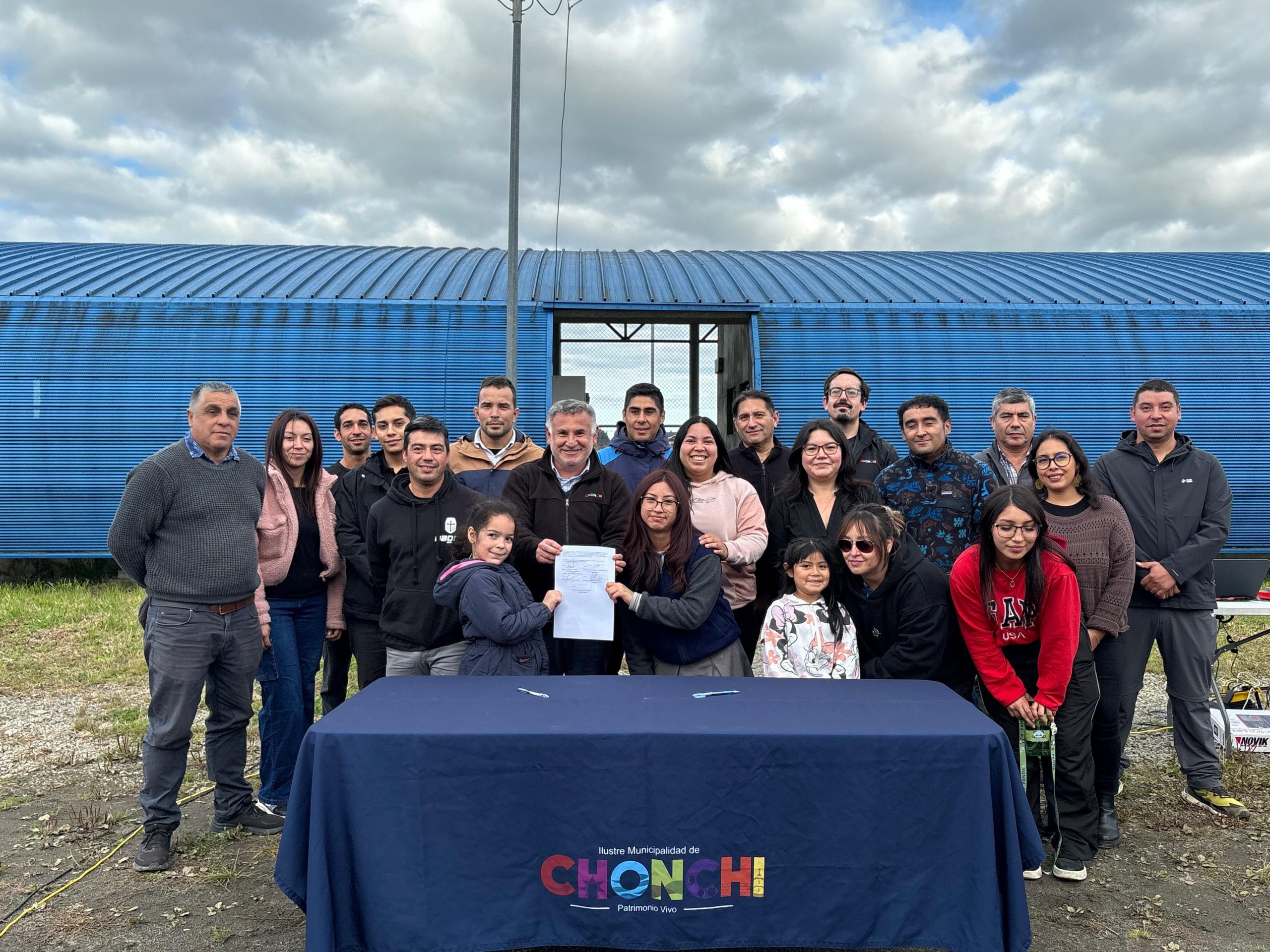 CHONCHI INICIA CONSTRUCCIÓN DE NUEVO CENTRO COMUNITARIO Y DEPORTIVO DE CONTACTO