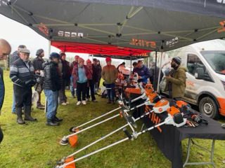 Se realizó con éxito la muestra de maquinarias agrícolas en colaboración con la empresa STIHL